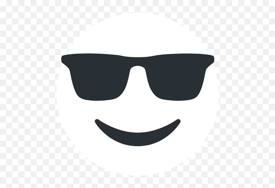 August - The Social Media Center Emoji,Sun Sunglasses Emoji
