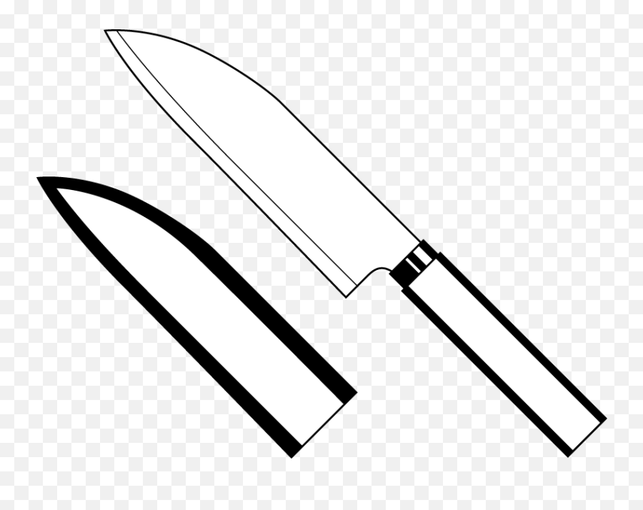 Free Chef Knife Cliparts Download Free Clip Art Free Clip - Knife Clipart Black And White Emoji,Chefs Hat Emoji