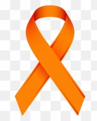 Orange Ribbon Ftestickers Sticker - Self Injury Awareness Day Emoji,Orange Ribbon Emoji