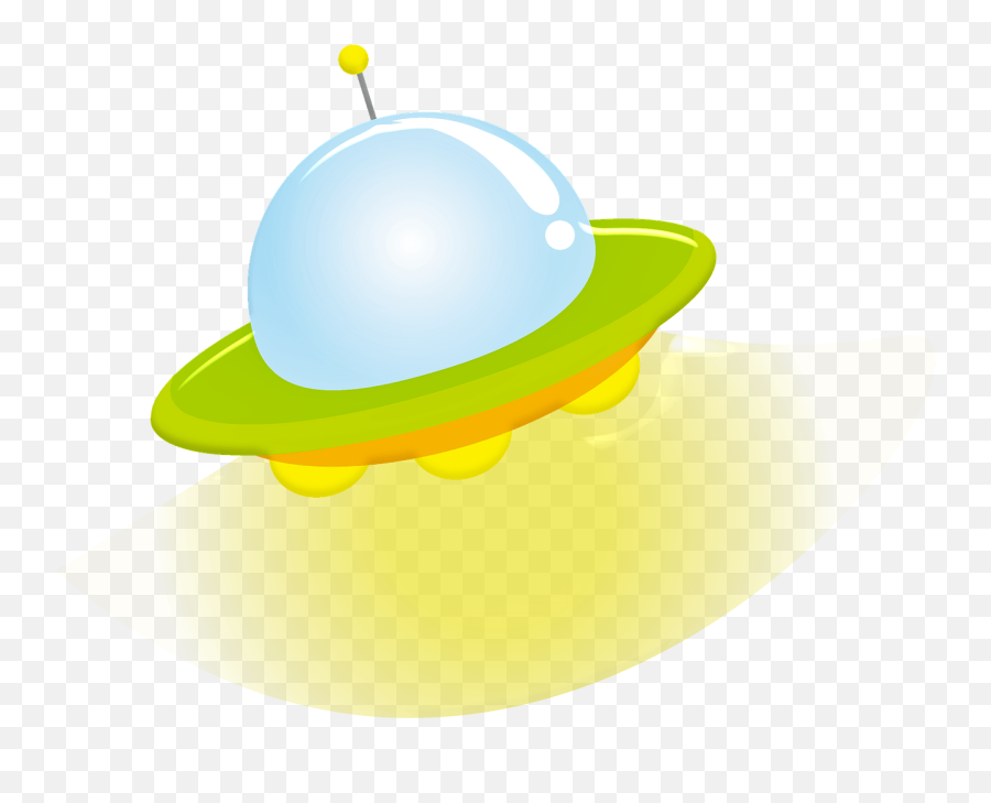 Alien Spaceship Clipart - Vertical Emoji,Alien Emoji Hat