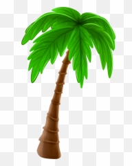 Cartoon Palm Tree Png - Cartoon Palm Tree Transparent Background Emoji,Palm Tree Emoji