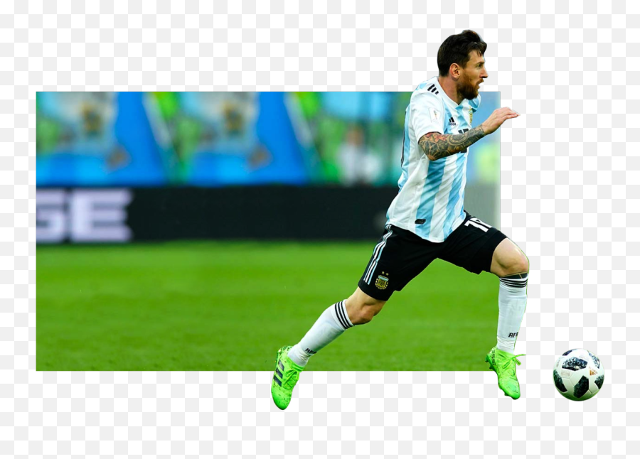 Biografía Leo Messi Messicom - Messi Corriendo La Pelota Emoji,Emotion Sport Club