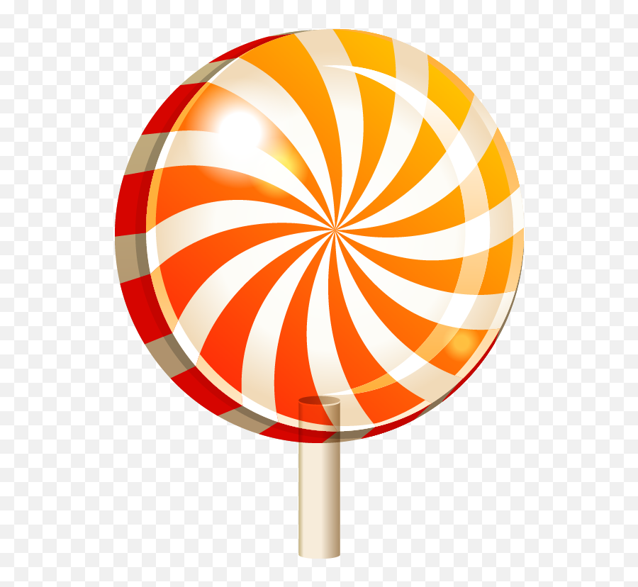 Orange Clipart Lollipop Orange Lollipop Transparent Free Emoji,Lollipop Lips Emoji Pop