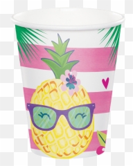 Pineapple U0027nu0027 Friends Paper Cups 8 - Party Emoji,Pineapple Emoji