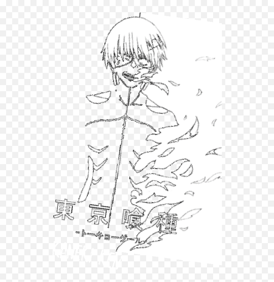 Kaneki Ken Png - Ken Kaneki Emoji,Tokyo Ghoul Emojis