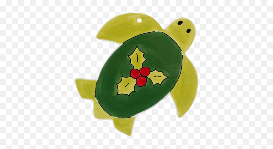Family Fun Ornament Kit 4 Ornaments - Tortoise Emoji,Turtle Emoticon For Facebook