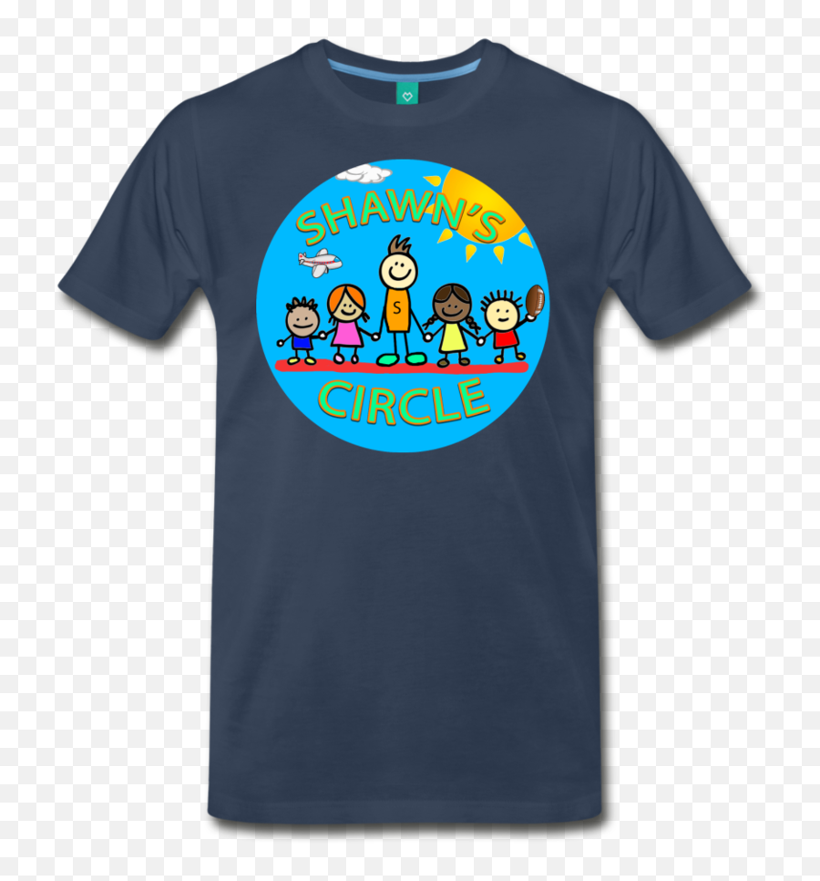 Shawnu0027s Circle T - Shirt Mens Fgteev Merch Blueberry Pie Emoji,Drop Mic Emoticon