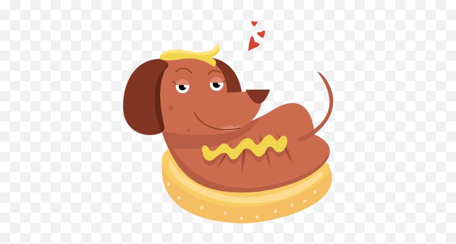 Oscum - Hot Diggity Dog Happy Emoji,Dog Drooling Emoticon