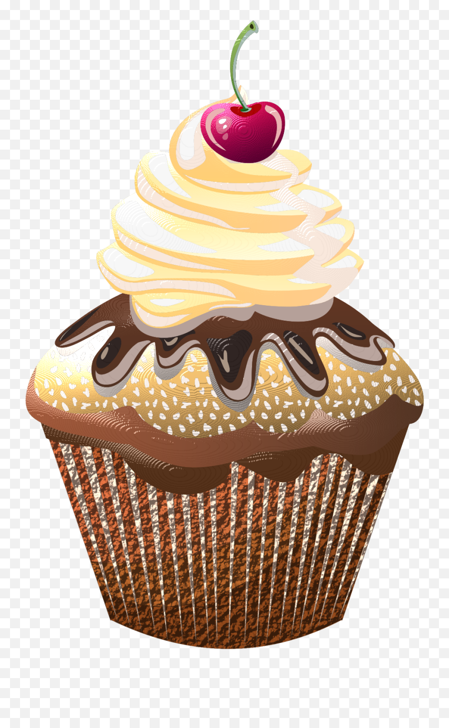 Clipart Christmas Cupcake Clipart - Cupcake Clip Art Emoji,Pintrerest Emoji Cupcakes