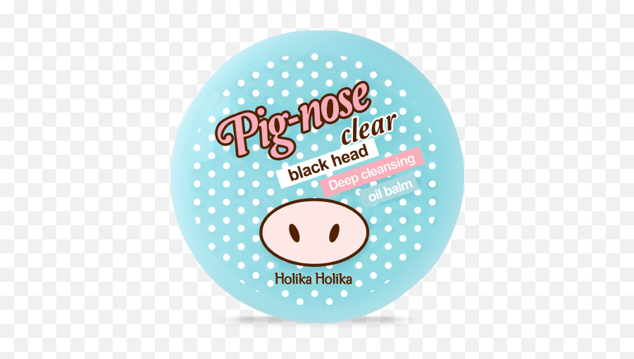 Pig Nose Clear Blackhead Deep Cleansing - Holika Holika Pig Nose Clear Blackhead Deep Cleansing Oil Balm Emoji,Korean Pig Emoticons Text