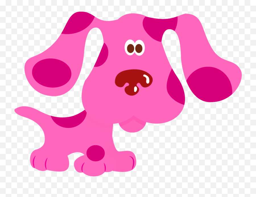 Magenta Blues Clues Characters Blueu0027s Clues Blues Clues - Clues Magenta Glasses Emoji,Fairly Oddparents Emotion Commotion