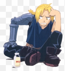 Fma Brotherhood Tumblr - Edward Elric Render Emoji,Fma Brotherhood Funny Emotions