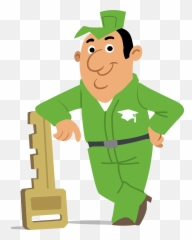 Keytek Tools Man - Tradesman Emoji,Old Man Clock Emoji