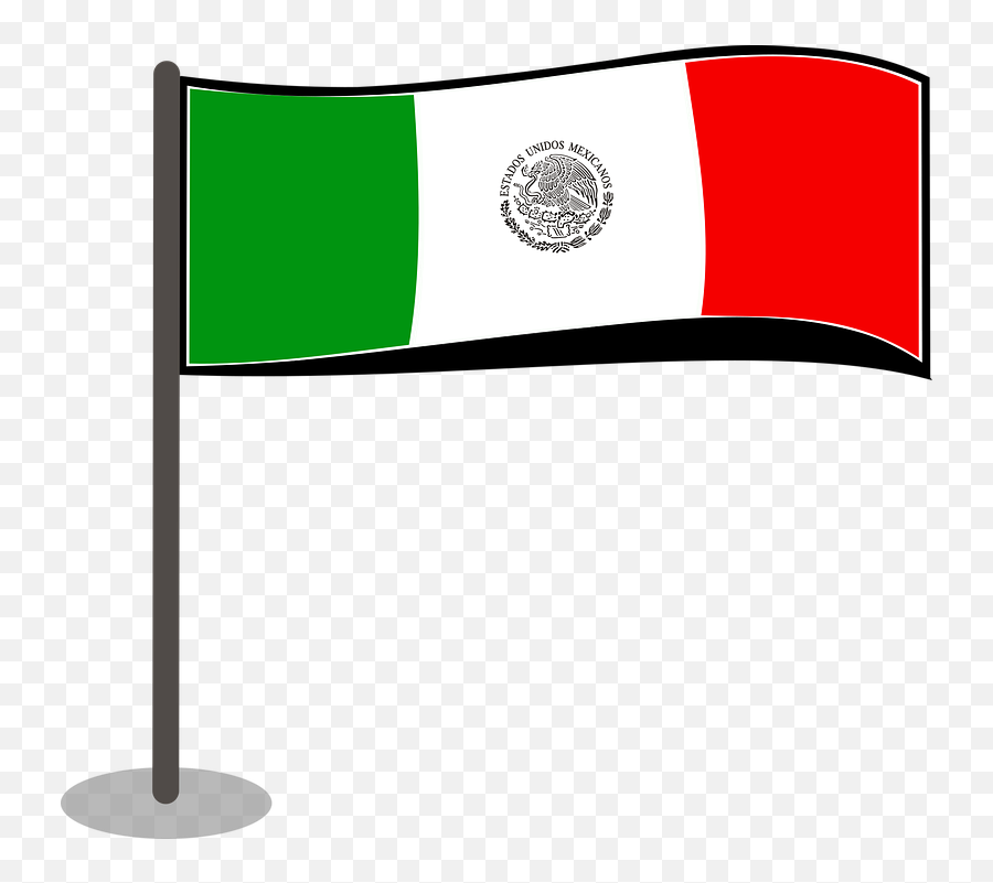 Flag Mexico Symbol - Flagpole Emoji,Country Flags Emotion Android