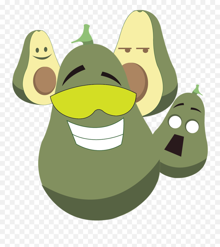 Avocado Emoji Which Other Emojis - Fictional Character,Avocado Emoji Png