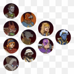 Formation And Selecting Champions - Fictional Character Emoji,Textra Mixed Race Emojis