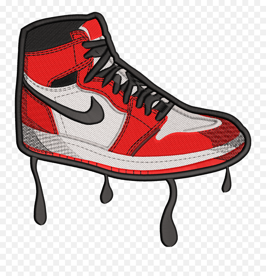 Ten Jordans Embroidery Designs Pack - Jordan Vector Emoji,How To Get Jordan Shoe Emojis