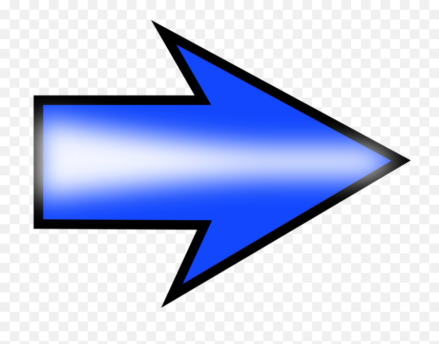 Clipart Arrow Animated Clipart Arrow Animated Transparent - Arrow Clipart Blue Right Emoji,Fresh Prince Emoji