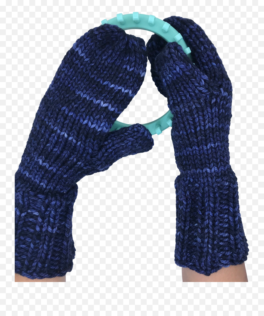 Basic Chunky Mittens - Kb Looms Blog Emoji,Emotion Afghan Crochet