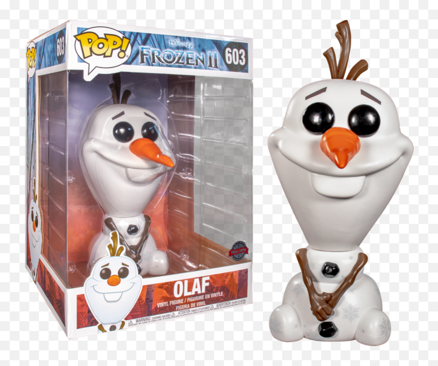 Funko Pop Frozen 2 - Olaf 10u201d 603 The Amazing Collectables Emoji,Olaf Emoticon Frozen 2