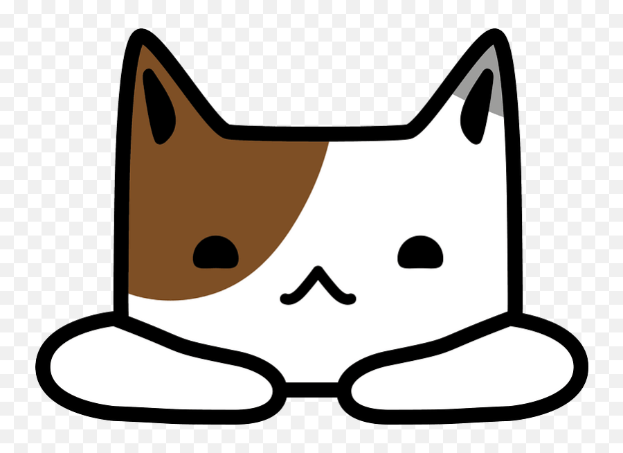 Snelste Cat Png Cartoon Emoji,Japanese Sleeping Cat Emoticon