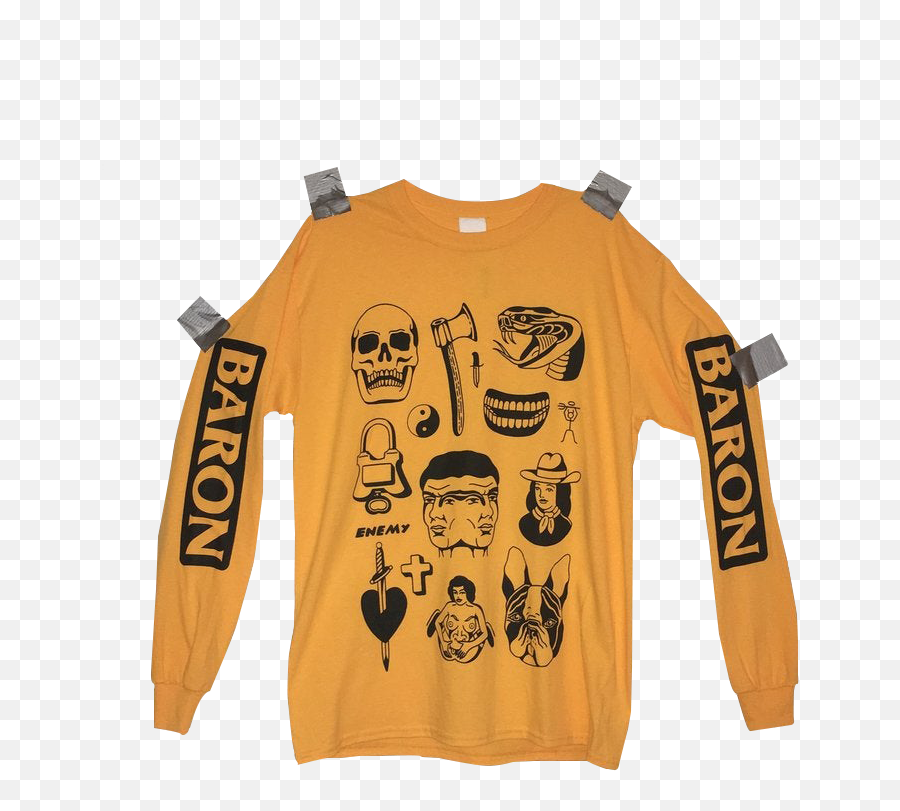 Long Sleeve Baron Clothing Company Emoji,Long Sleeve Shirt Emoji