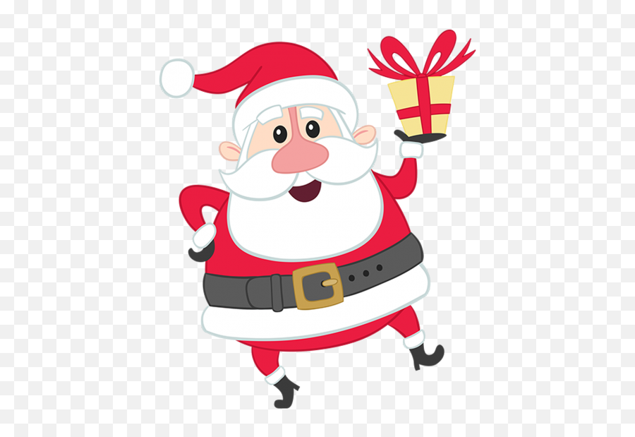 Png Christmas Cartoon Santa Claus Character Citypng Emoji,A Small Santa Claus Emoji