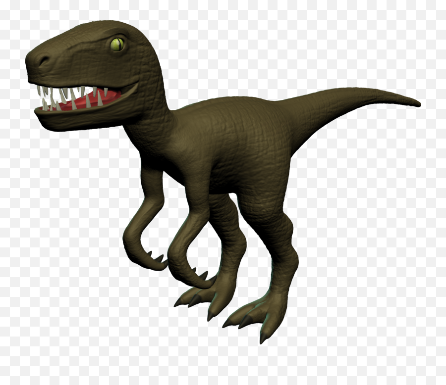 Raptor Model - Velociraptor Full Size Png Download Seekpng Emoji,Trex Emoji