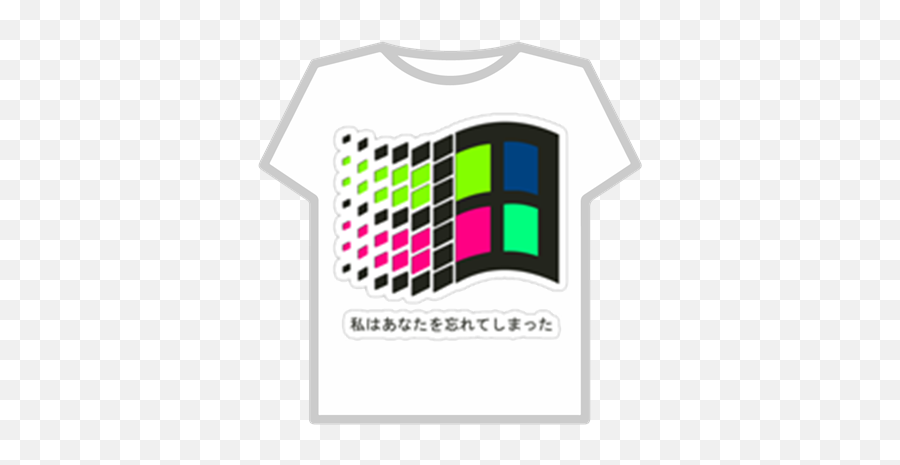 Aesthetic Boy Shirts Roblox - Diseño De Camisa Vaporwave Png Emoji,Emoji Shirts And Pants