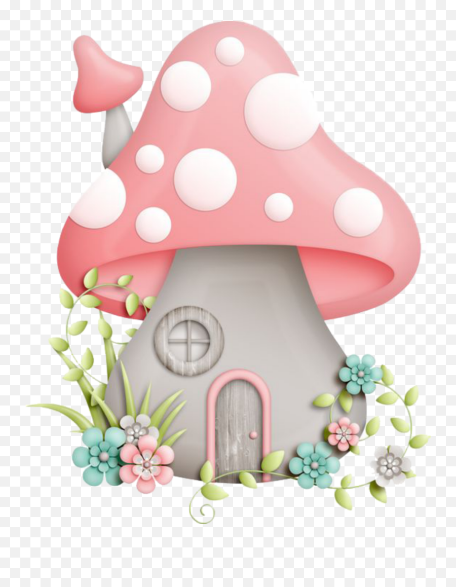 Pin On Diverse - Garden Mushroom House Cartoon Emoji,Mushroom Emoji