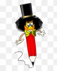 Paint Clipart - Cartoon Pencil Hd Png Download Original Cartoon Pencil Emoji,Pencil Emoji