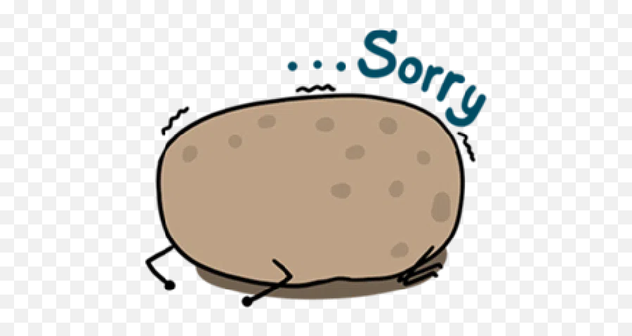 Kawaii Potato Whatsapp Stickers - Stickers Cloud Stale Emoji,Potatoe Emoji