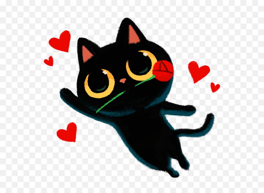 Emoji Set U0027be My Valentineu0027 On Behance - Lovely,Cat Emoji Set