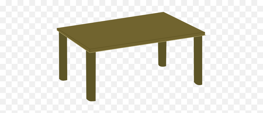 Wooden Table Clipart I2clipart - Royalty Free Public Rectangle Table Clipart Emoji,Emoticons Table