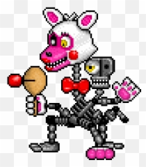 Top Mangle Animation Stickers For - Mangle Fnaf World Emoji,Mangle Emoji