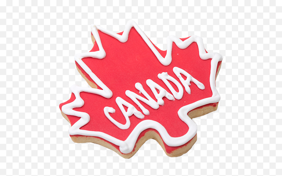 Cookies - Lovely Emoji,Canada Leaf Emoji