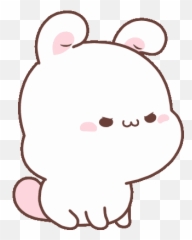 Pin - Happy Bunny Sticker Gif Emoji,Happy Bunny Emoji