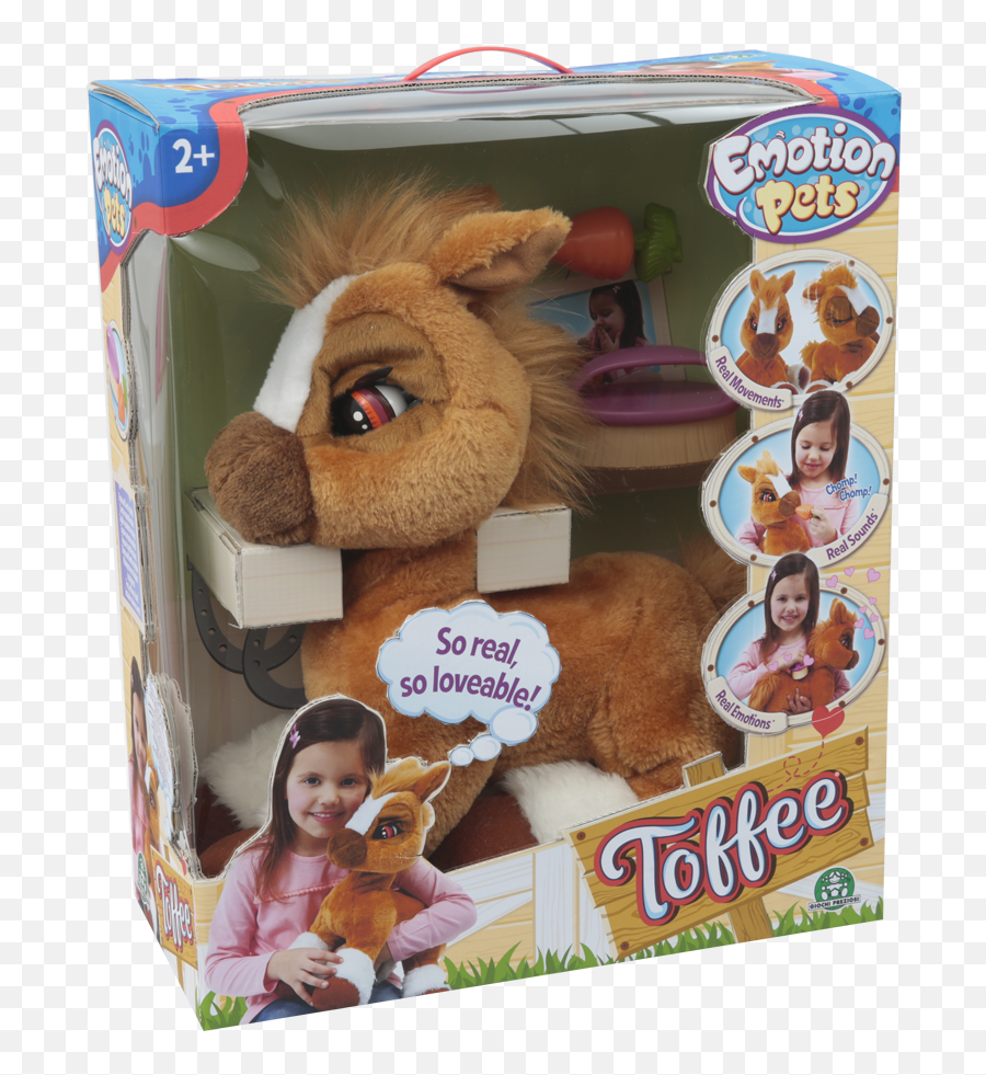 Jucarie Interactiva De Plus Giochi - Emotion Pets Toffee The Pony Emoji,Toffee The Pony Emotion Pets