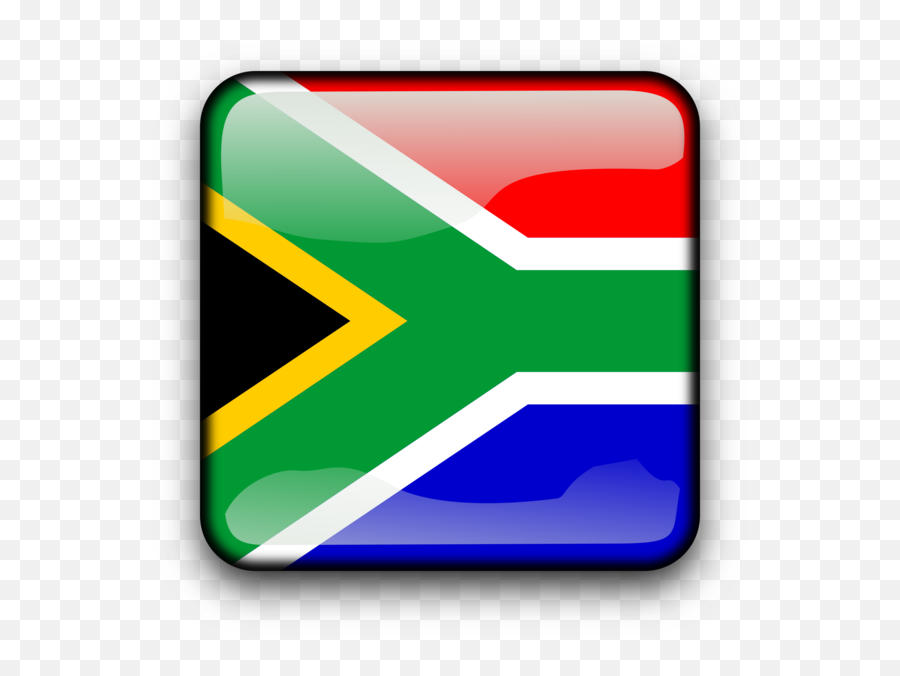 South African Flag Vector Png Clipart - Sa Flag Emoji,African Flag Emoji