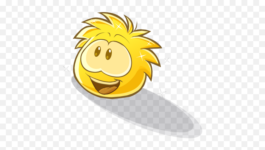 Club Penguin Gold Puffle - Happy Emoji,Novos Emoticons Para Facebook 2013