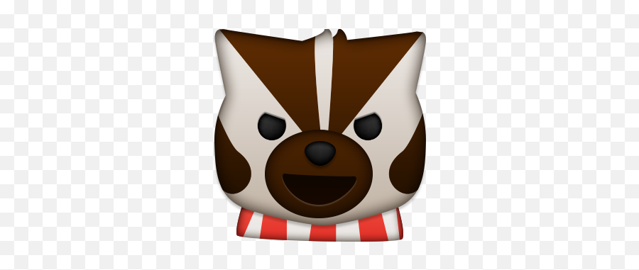Badger Clipart Emoji Badger Emoji - Happy,Honey Badger Emoji