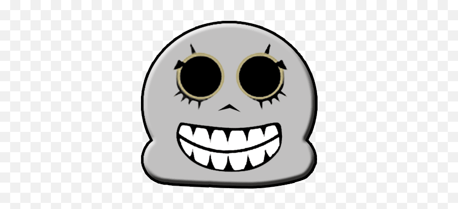 Game Scary Skeleton Emoji - Skull Stickers U0026 Emojis Happy,Toothy Grin Emoji