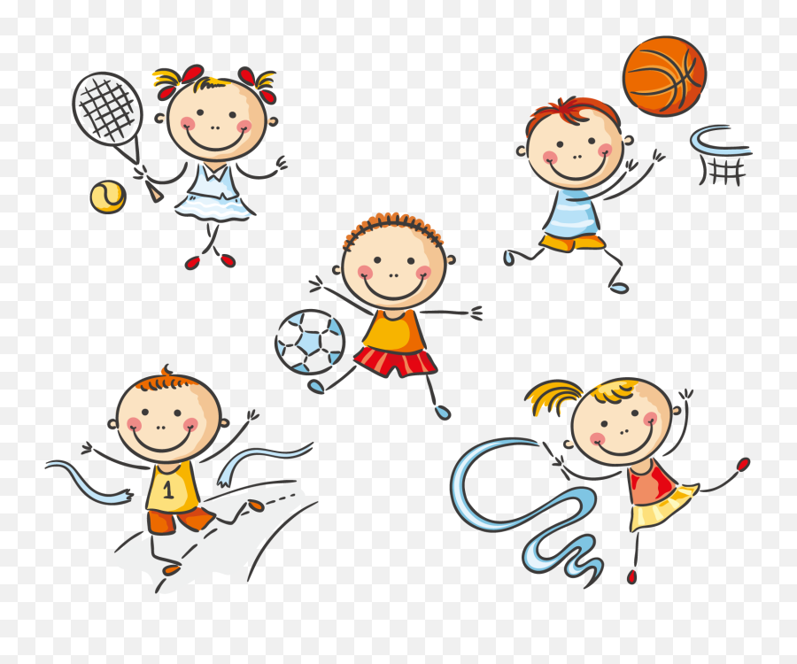 Emotions Clipart Clip Art Kid Emotions - Physical Education Clipart Emoji,Physical Emotions