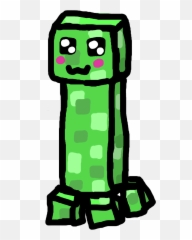 Minecraft Cute Creeper Drawing Free Image - Creeper Minecraft Clipart Free Emoji,Where To Get Drawn Hd Emotions For Minecraft Images