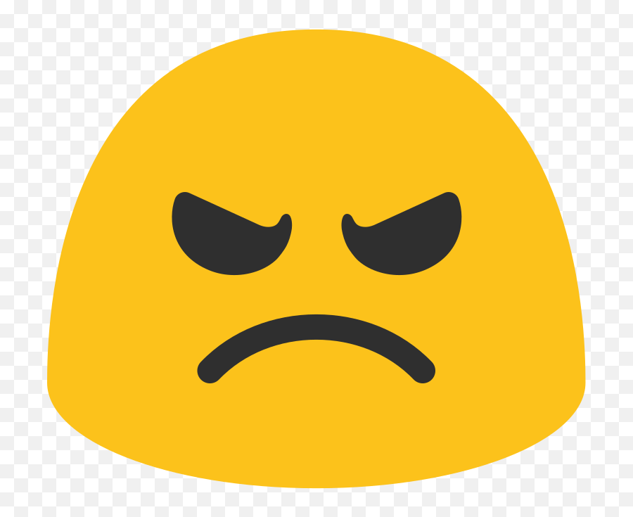 The Best 12 Mad Emoji Face On Keyboard - Angry Emoji,Straight Face Ascii Emoticon