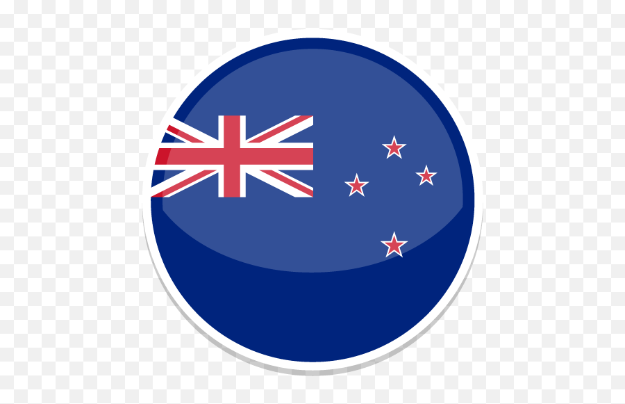 New Zealand Icon - Circle New Zealand Flag Icon Emoji,New Zealand Flag Emoji