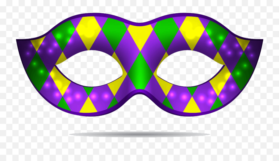 Mask Clipart - Mardi Gras Mask With Transparent Background Emoji,Mardi Gras Mask Movie Emojis