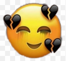Largest Collection Of Free - Toedit Sadboy Stickers On Picsart Coração Partido Emoji Triste,Anime Sad Emoticon