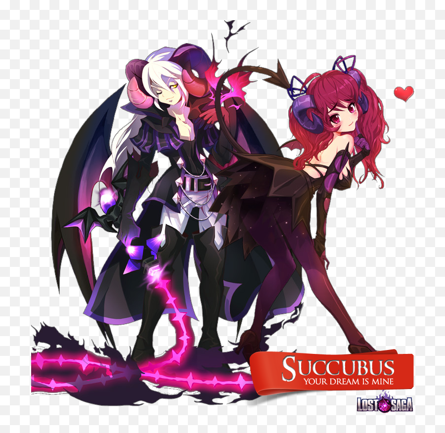 Lostsaga Hero Succubus - Hero Lost Saga Succubus Emoji,Sucubes Emoticon