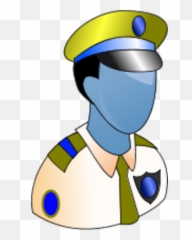 Vector Clip Art - Police Man Png Download Full Size Clip Art Emoji,Images Of Cop Emojis With Sunglasses And Mustaches Beards